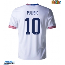 Forente Stater Christian Pulisic #10 Hjemmedrakt Copa America 2024 Kortermet